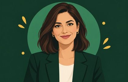 Yayın sorumlusu Zeynep Şahin'in basın kullanımına açık portresi